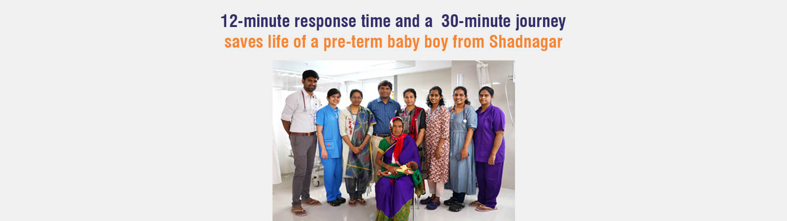 pre-term baby boy from Shadnagar