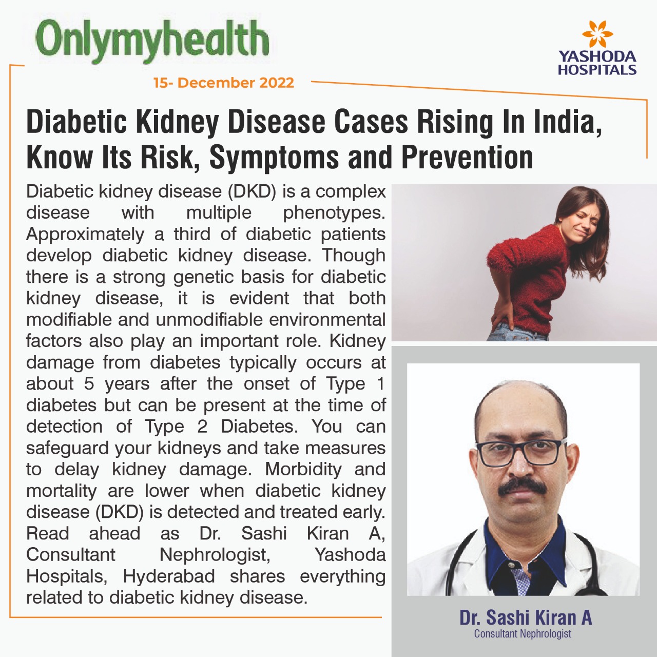 Dr. Sashi Kiran A | Best Nephrologist In Hyderabad